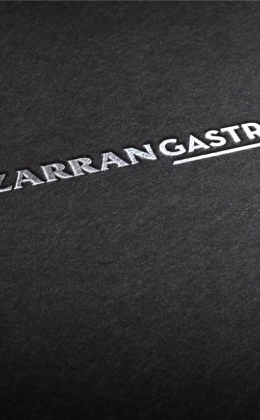 Branding para Lizarrán Gastro.