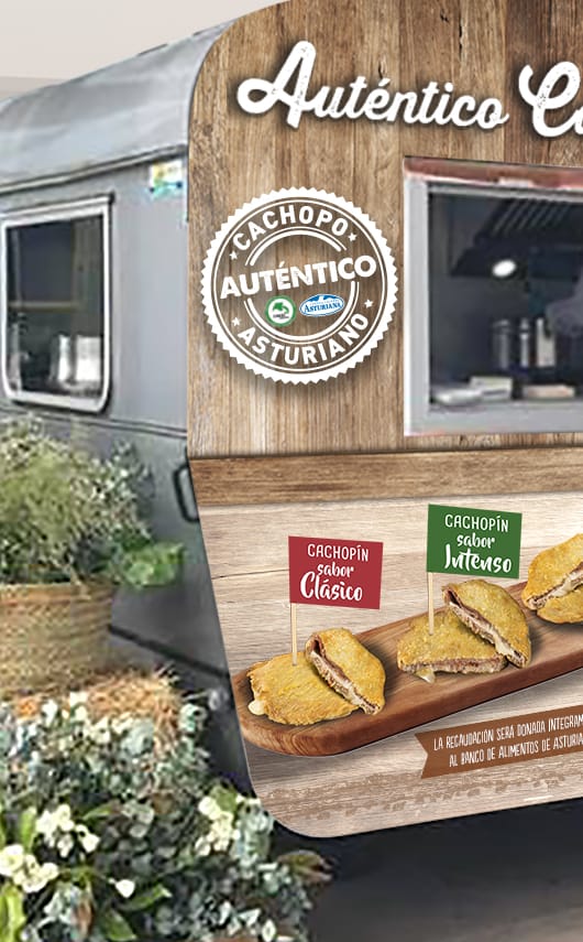 Diseño y producción de Foodtruck para Central Lechera Asturiana.